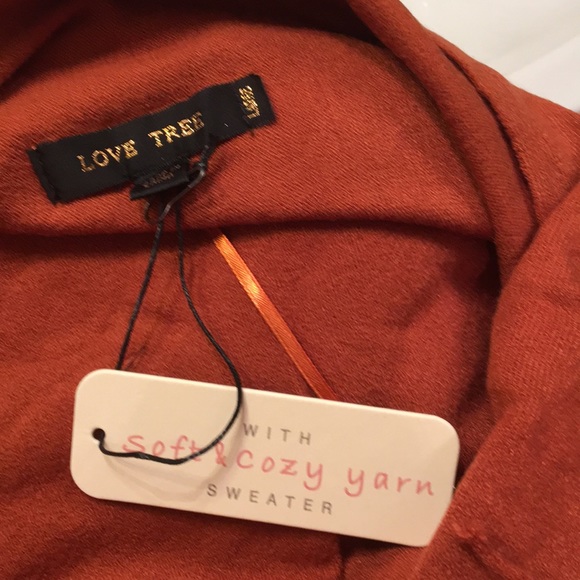 Pumpkin Spice Poncho/Wrap Cardigan - Picture 3 of 5